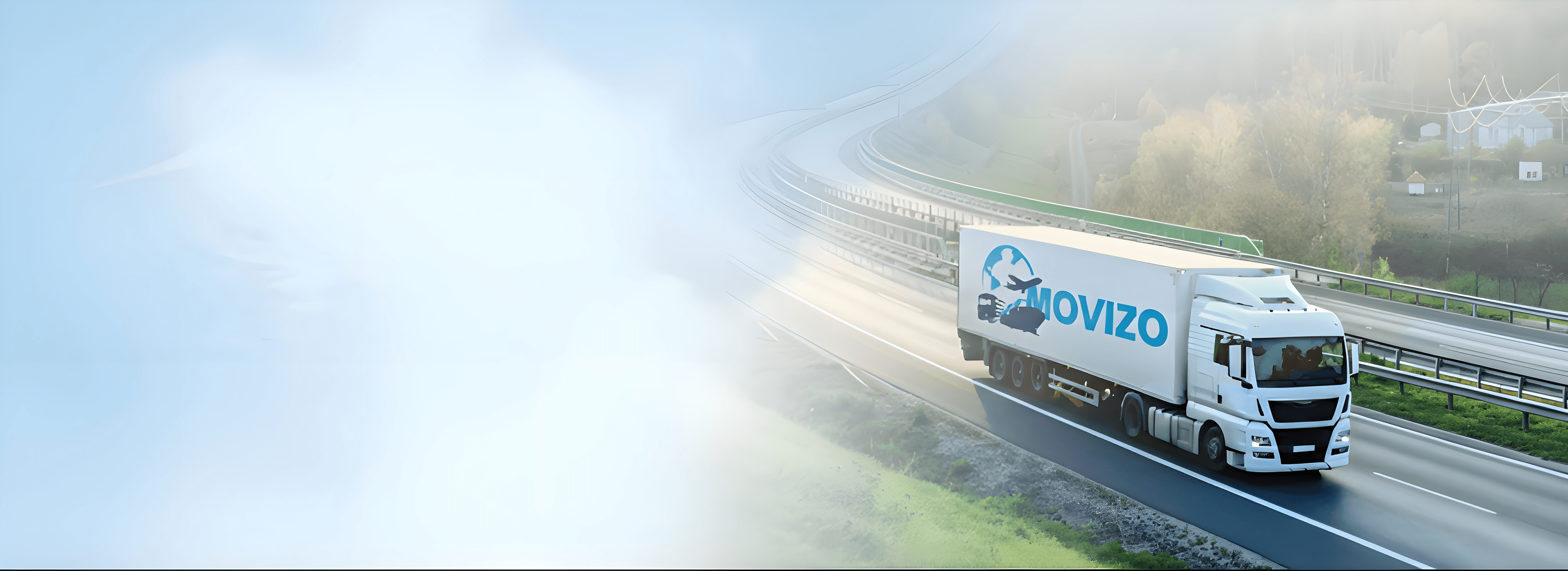 Container ship at sea